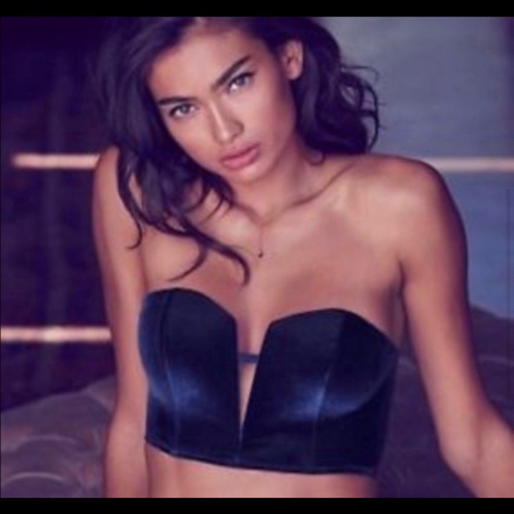 Victoria’s Secret Dream Angels Velvet Bustier